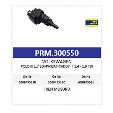 Fren Müşürü Polo Passat Caddy Iıı