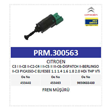 Müşür Fren Berlıngo 1,6 C1 C2