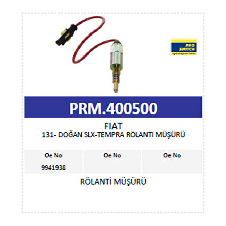 Rölanti Müşürü Cut Off 131-Slx-Tempra
