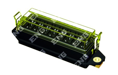 Eng 260580 8'Lİ Sig.Kutusu Alttan Çıkışlı (Bıçak Sigorta)