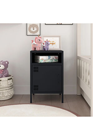 Pera Komodin Açık Raflı 41,5 x 40 x 64,50 cm - 9 Renk Seçeneği Bulunmaktadır