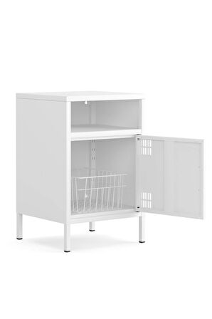 Pera Komodin Açık Raflı 41,5 x 40 x 64,50 cm - 9 Renk Seçeneği Bulunmaktadır