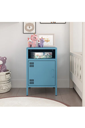 Pera Komodin Açık Raflı 41,5 x 40 x 64,50 cm - 9 Renk Seçeneği Bulunmaktadır