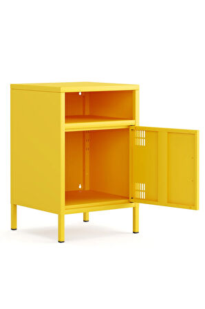 Pera Komodin Açık Raflı 41,5 x 40 x 64,50 cm - 9 Renk Seçeneği Bulunmaktadır