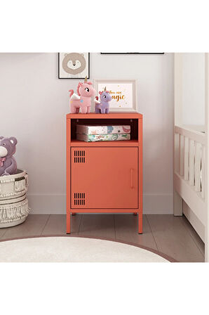 Pera Komodin Açık Raflı 41,5 x 40 x 64,50 cm - 9 Renk Seçeneği Bulunmaktadır