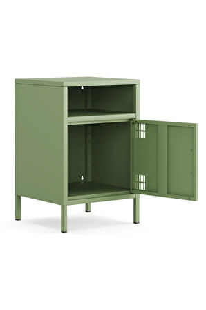 Pera Komodin Açık Raflı 41,5 x 40 x 64,50 cm - 9 Renk Seçeneği Bulunmaktadır