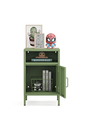 Pera Komodin Açık Raflı 41,5 x 40 x 64,50 cm - 9 Renk Seçeneği Bulunmaktadır