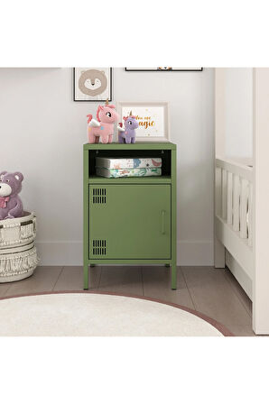 Pera Komodin Açık Raflı 41,5 x 40 x 64,50 cm - 9 Renk Seçeneği Bulunmaktadır