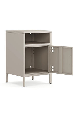 Pera Komodin Açık Raflı 41,5 x 40 x 64,50 cm - 9 Renk Seçeneği Bulunmaktadır