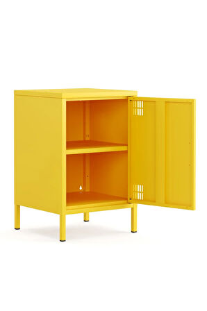 Pera Komodin Kapaklı 41,5 x 40 x 64,50 cm - 9 Renk Seçeneği Bulunmaktadır