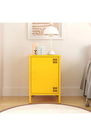 Pera Komodin Kapaklı 41,5 x 40 x 64,50 cm - 9 Renk Seçeneği Bulunmaktadır