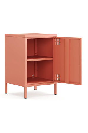 Pera Komodin Kapaklı 41,5 x 40 x 64,50 cm - 9 Renk Seçeneği Bulunmaktadır