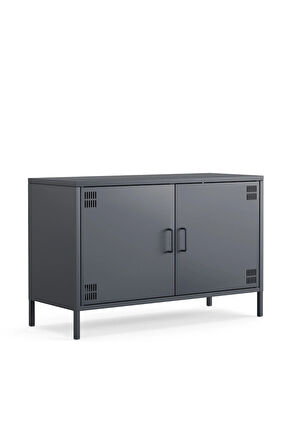 Pera Tv Ünitesi, Tv Dolabı,2 Kapaklı Dolap 100,50 x 40 x 64,50 cm