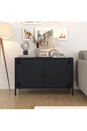 Pera Tv Ünitesi, Tv Dolabı,2 Kapaklı Dolap 100,50 x 40 x 64,50 cm