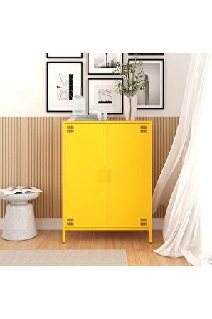 Pera Metal Dolap 2 Kapılı 80,50 x 40 x 109,50 cm