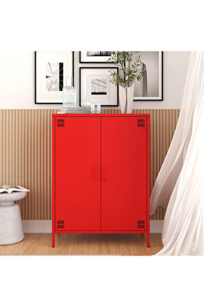 Pera Metal Dolap 2 Kapılı 80,50 x 40 x 109,50 cm - 9 Renk Seçeneği Bulunmaktadır