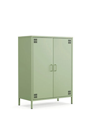 Pera Metal Dolap 2 Kapılı 80,50 x 40 x 109,50 cm - 9 Renk Seçeneği Bulunmaktadır