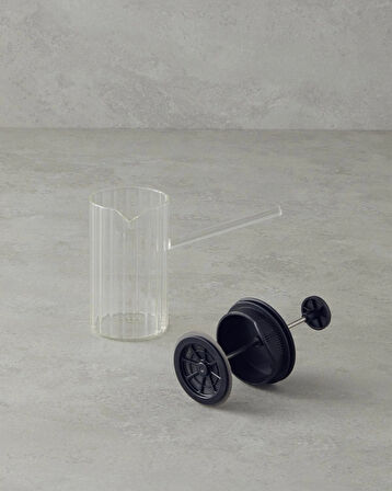 Denaro Home Borosilikat Optikli French Press ve Cezve 2'si 1 Arada 450ML