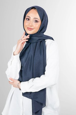 Harem Scarf Brisa Vual Şal Açık Lacivert