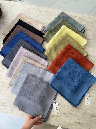 Harem Scarf Gold Silvia Eşarp Koyu Gri
