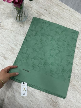 Harem Scarf Gold Derin Şal Yeşil
