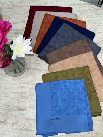 Harem Scarf Gold Derin Eşarp Kiremit