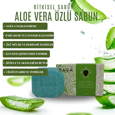 Baga Aloe Vera Özlü Sabun 125 Gr