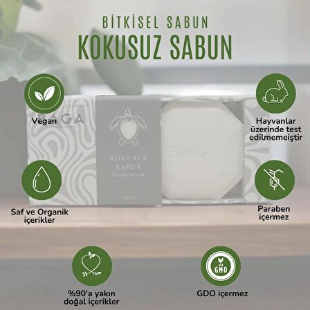 Baga Kokusuz Sabun 125 Gr