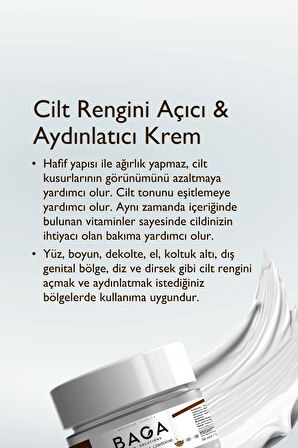 Cilt Rengini Açıcı & Aydınlatıcı Leke Kremi