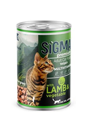 Sigma Kuzulu Kedi Konserve Maması 400 Gr