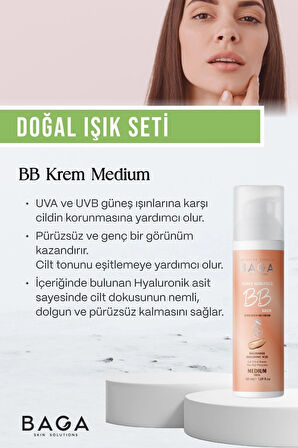 Baga Çay Ağacı Krem & BB Krem Medium İkili Set