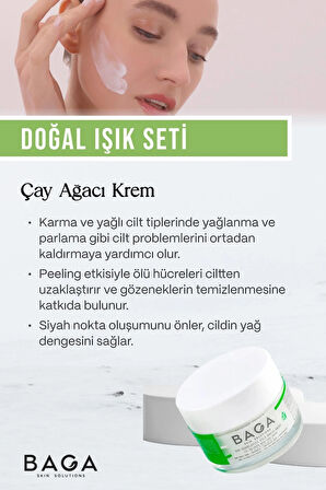 Baga Çay Ağacı Krem & BB Krem Medium İkili Set