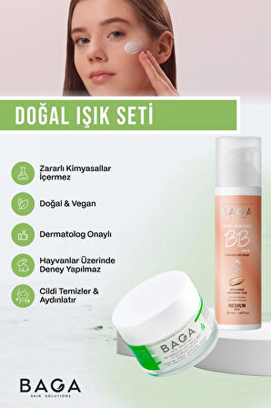 Baga Çay Ağacı Krem & BB Krem Medium İkili Set