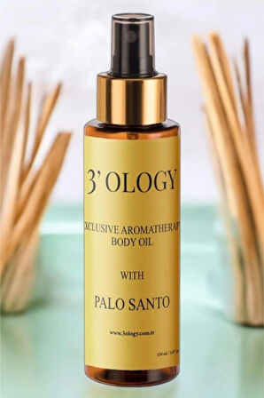 Aromaterapi Frekans Dengeleyici Vücut Yağı Palo Santo 150ml.