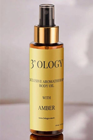 Aromaterapi Lüks Işıltı Katan Vücut Bakım Yağı Amber 150ml.