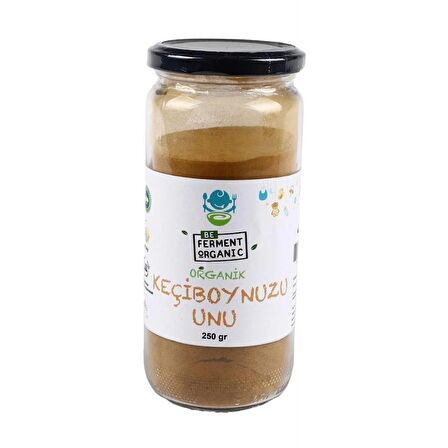 Beferment Organic Keçiboynuzu Unu 250 g Cam