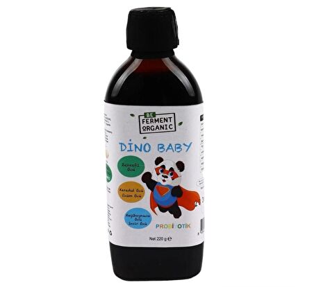 Organik Dino Baby ( 9 Ay ) Probiyotik Organik Öz Karışımlı Şurup 220 G