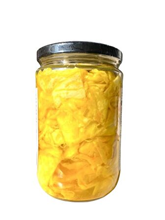 Organik Fermente Turşu Sauerkraut Zerdeçallı - Karabiberli Ekşi Lahana Turşusu 660 gr