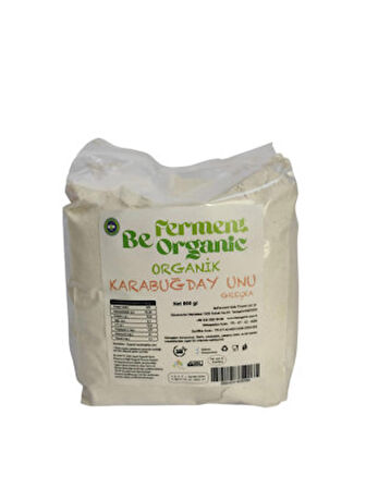 Beferment Organic Çiğ  Karabuğday Unu 800 g