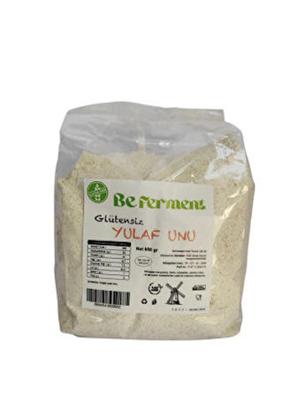 Beferment Glutensiz Yulaf Unu 650 g