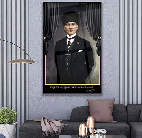 Atatürk Cam Tablo
