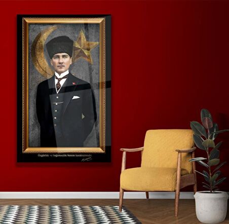 Atatürk Cam Tablo