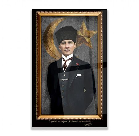 Atatürk Cam Tablo