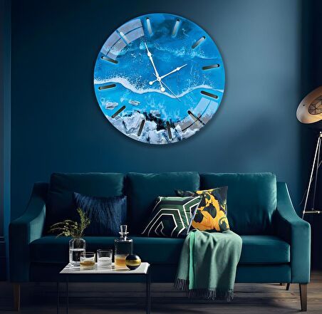 Deniz Cam Saat - 40 cm
