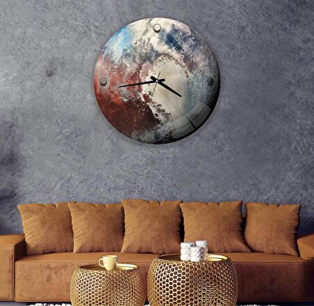 Gezegen Cam Saat - 40 cm