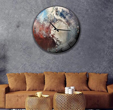 Gezegen Cam Saat - 40 cm