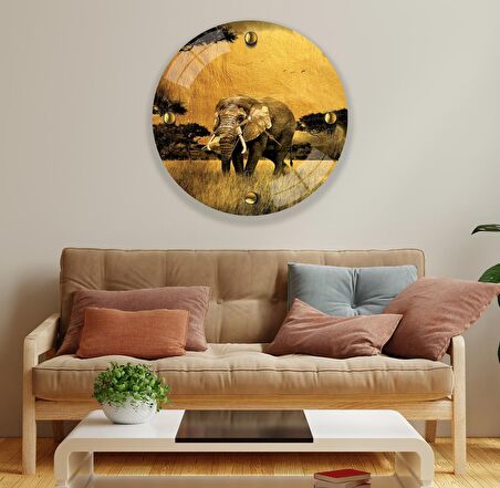 Gold Fil Cam Saat - 40 cm