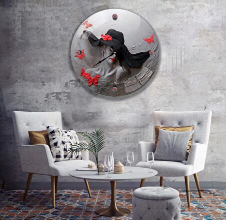 Heykel Cam Saat - 40 cm