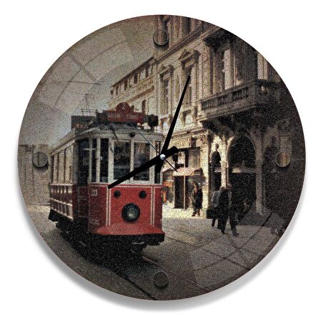 İstiklal Caddesi Cam Saat - 60 cm