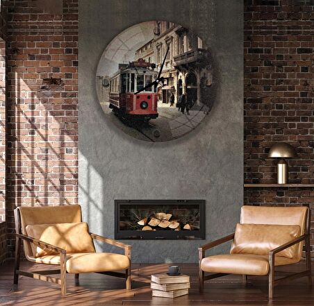 İstiklal Caddesi Cam Saat - 60 cm